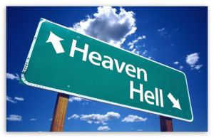sign heaven hell